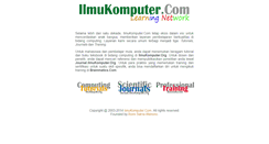 Desktop Screenshot of ilmukomputer.com